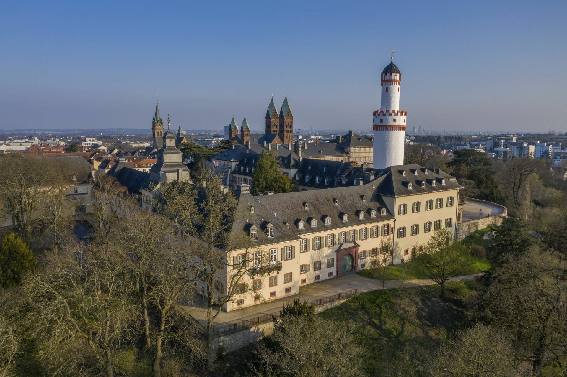 Schloss, Luftbild