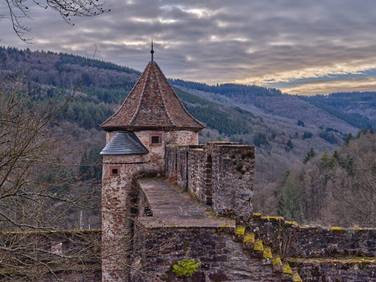 Hirschhorn Castle, prison tower