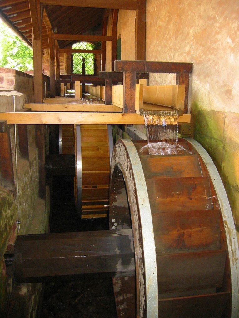 Wasserrad der Historischen Klostermühle Seligenstadt