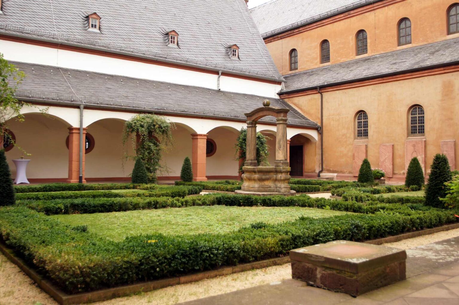 Der Kreuzgang im Kloster Seligenstadt