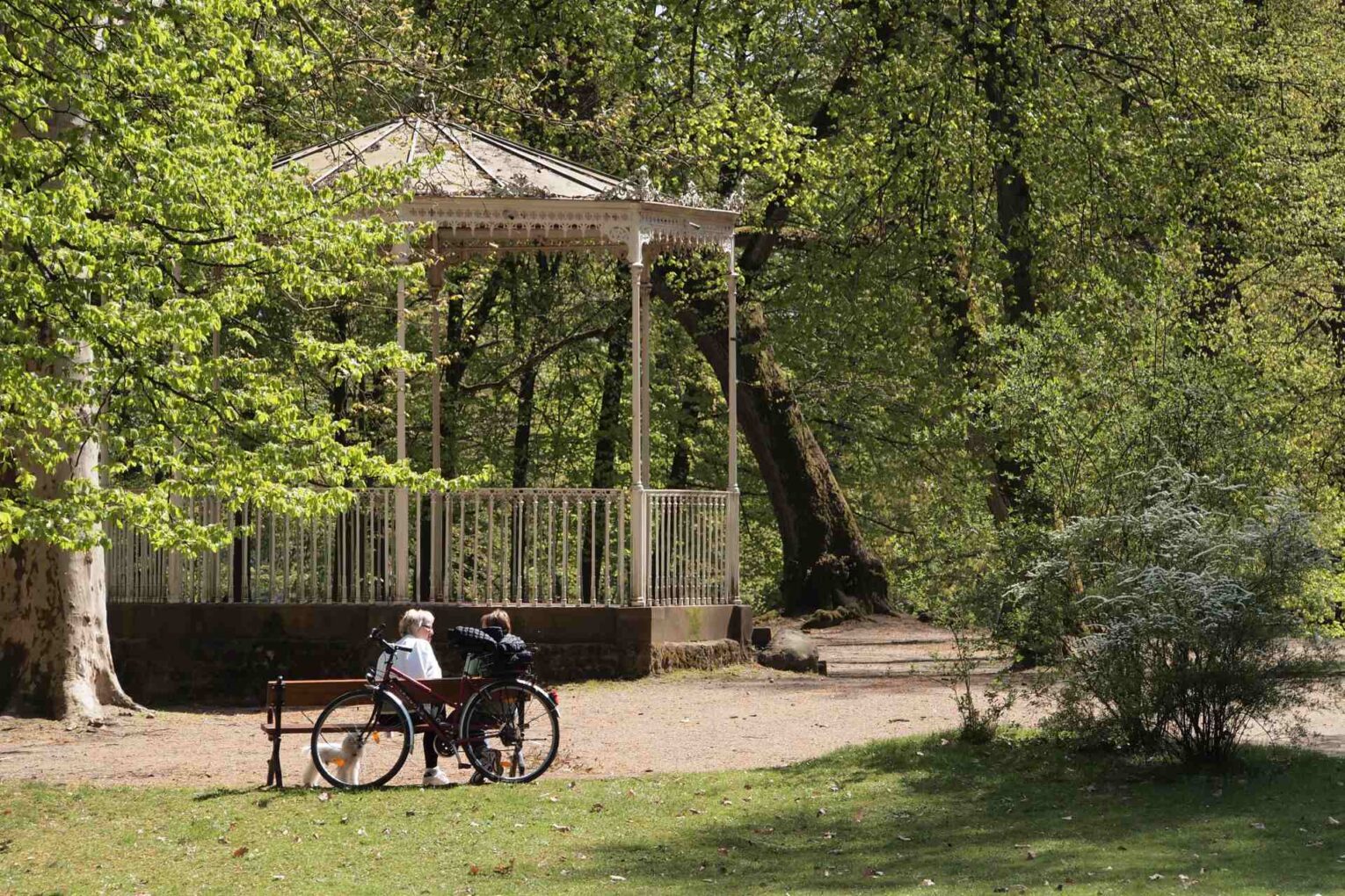 Hanau-Wilhelmsbad State Park, music pavilion