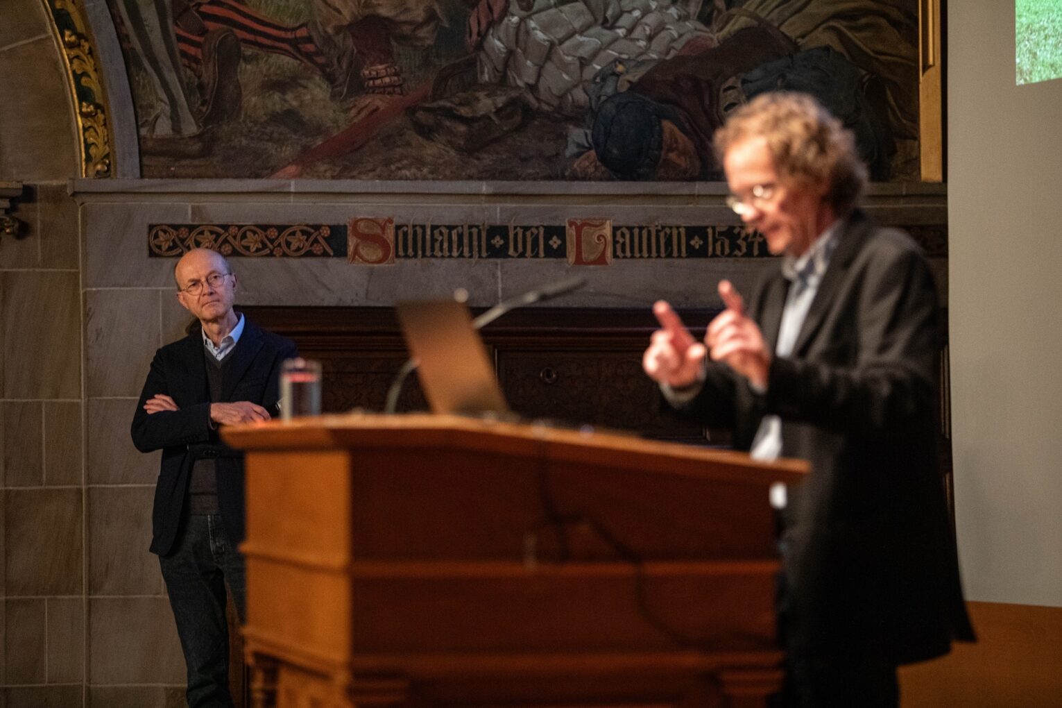 Tagung in Marburg, Prof. Dr. Jörg Stabenow, Dr. Gerd Strickhausen