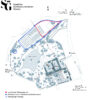 Schlosspark Plan mit Lehrgarten